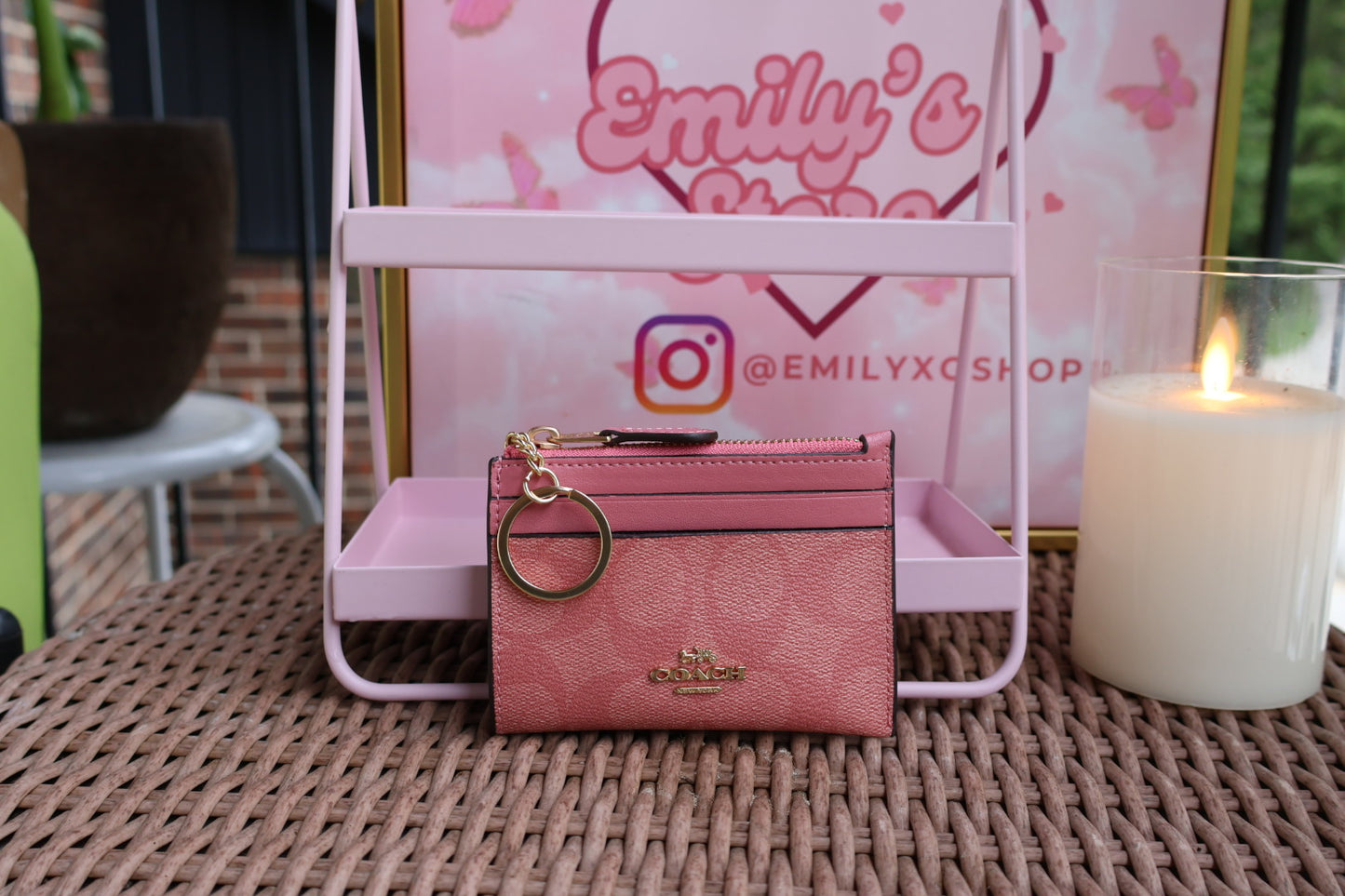 Pink Cardholder
