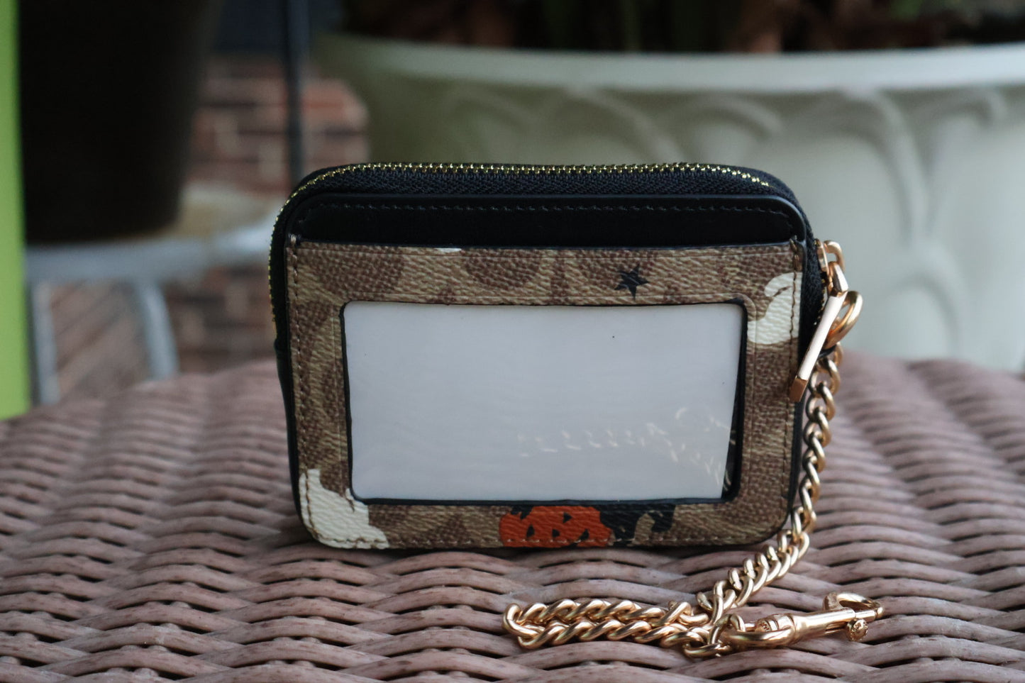 Halloween Zip Card Case