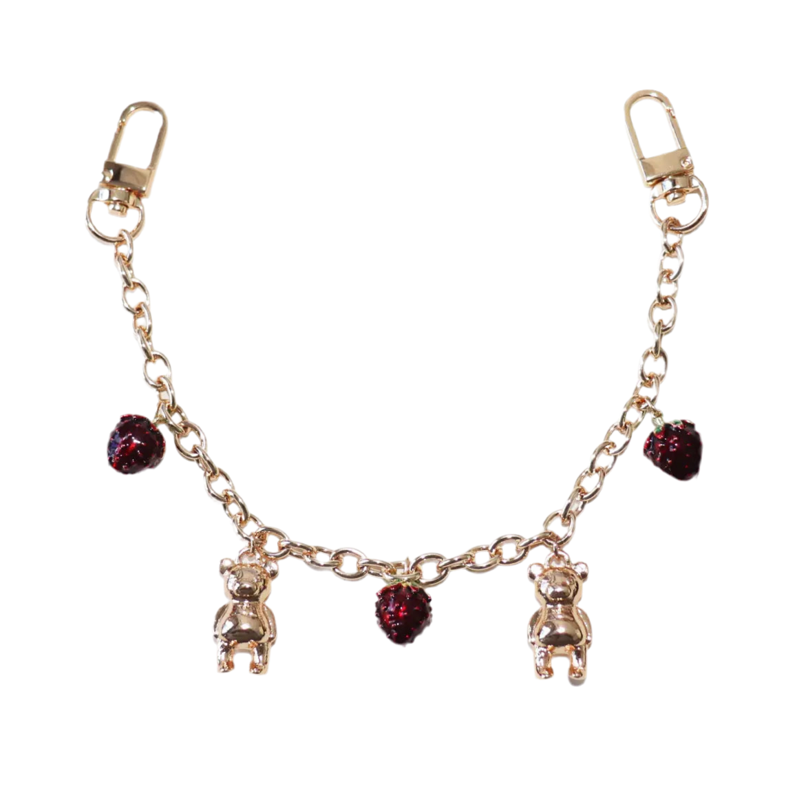 18K Gold Plated Bag Extension charm