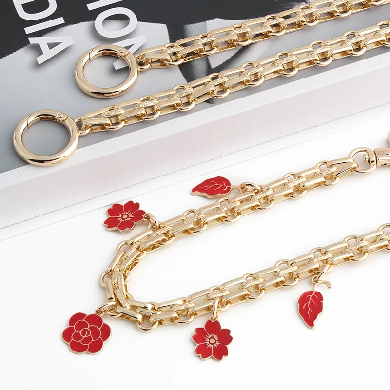 Flower Pendant Extension Chain