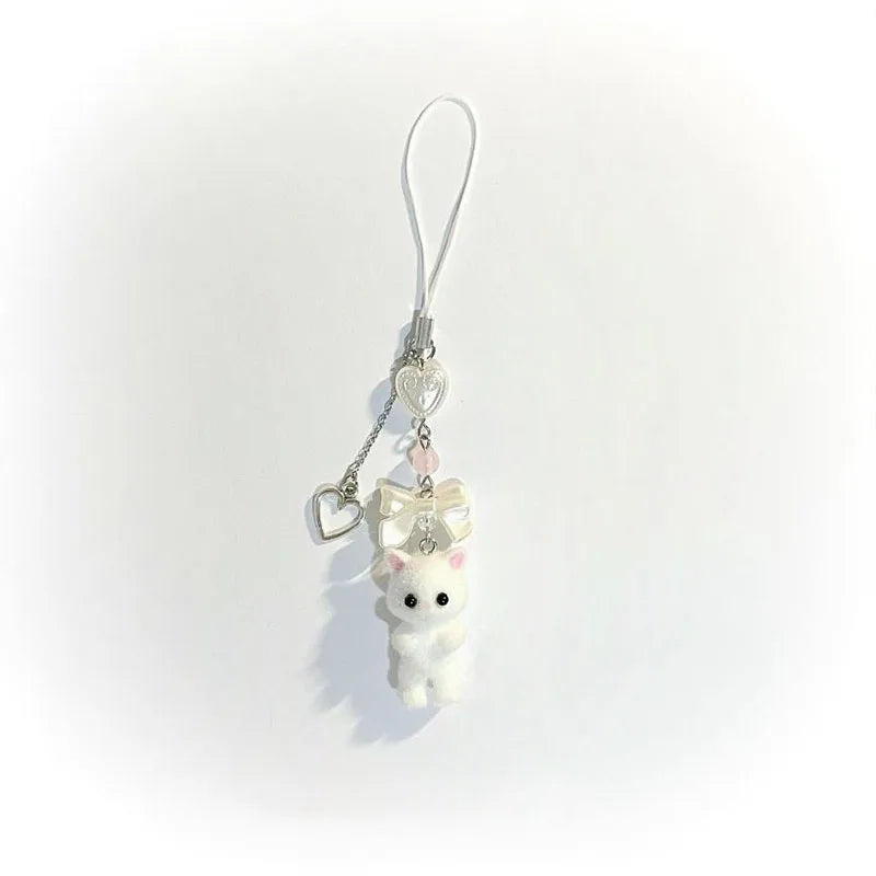 Purse with Handmade Furry Kitten/luxury perfume & paw