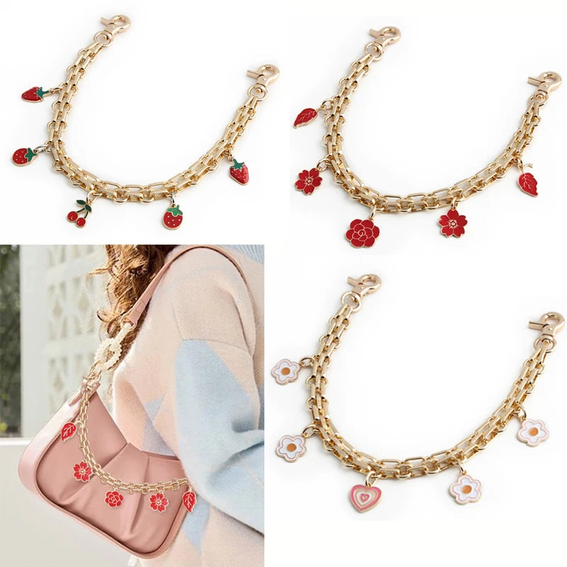 Flower Pendant Extension Chain