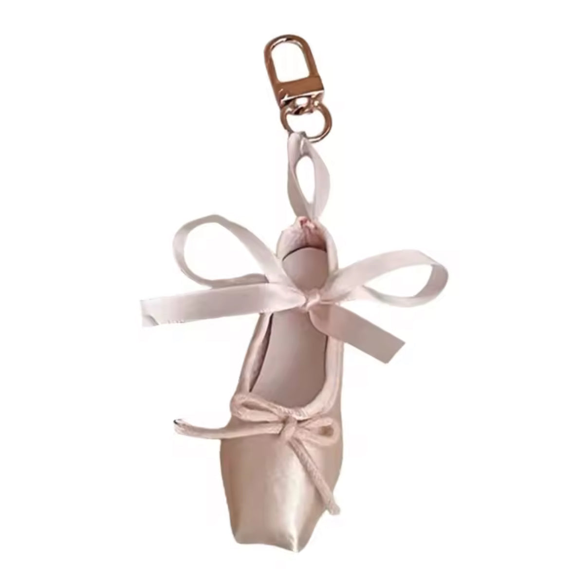 Handcrafted Ballet Shoes Keychain