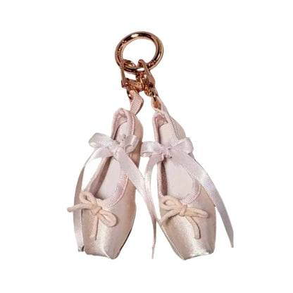 Handcrafted Ballet Shoes Keychain