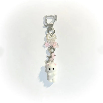 Purse with Handmade Furry Kitten/luxury perfume & paw