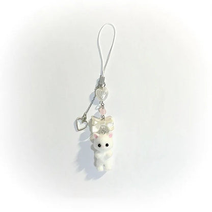 Purse with Handmade Furry Kitten/luxury perfume & paw