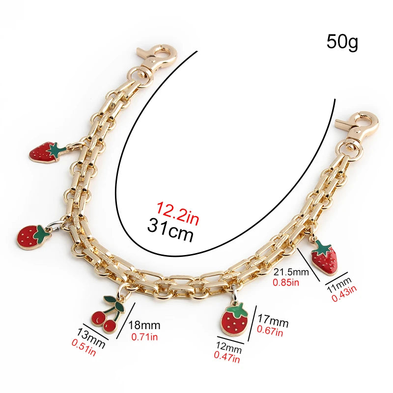 Flower Pendant Extension Chain