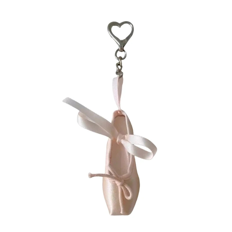 Handcrafted Ballet Shoes Keychain