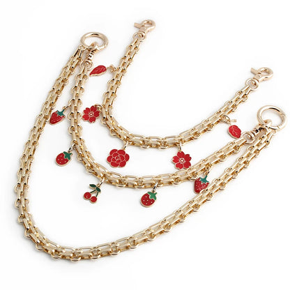 Flower Pendant Extension Chain