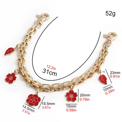 Flower Pendant Extension Chain